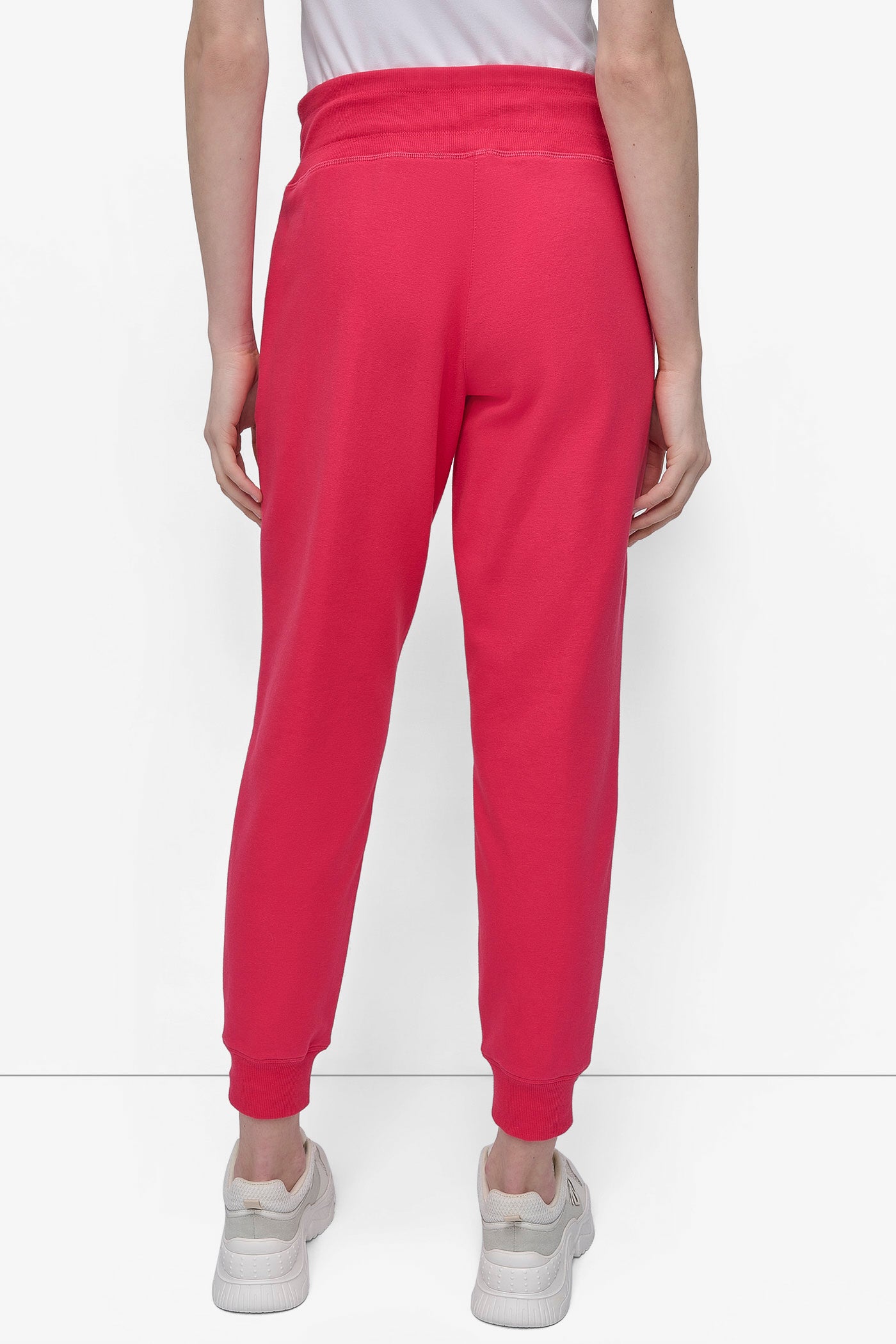 Logo Drawstring Joggers - High-Rise Casual Pants