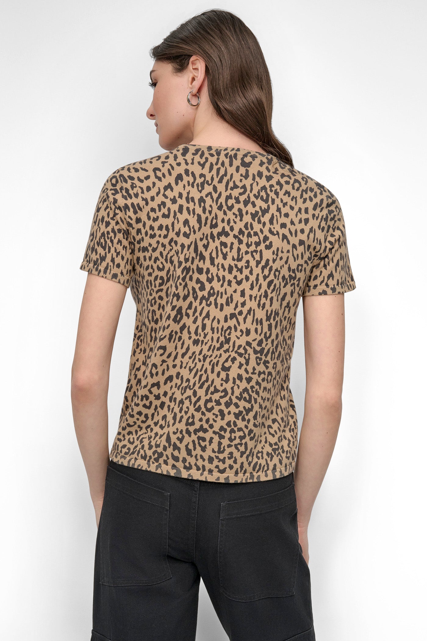 Cheetah Print Sweater for Women