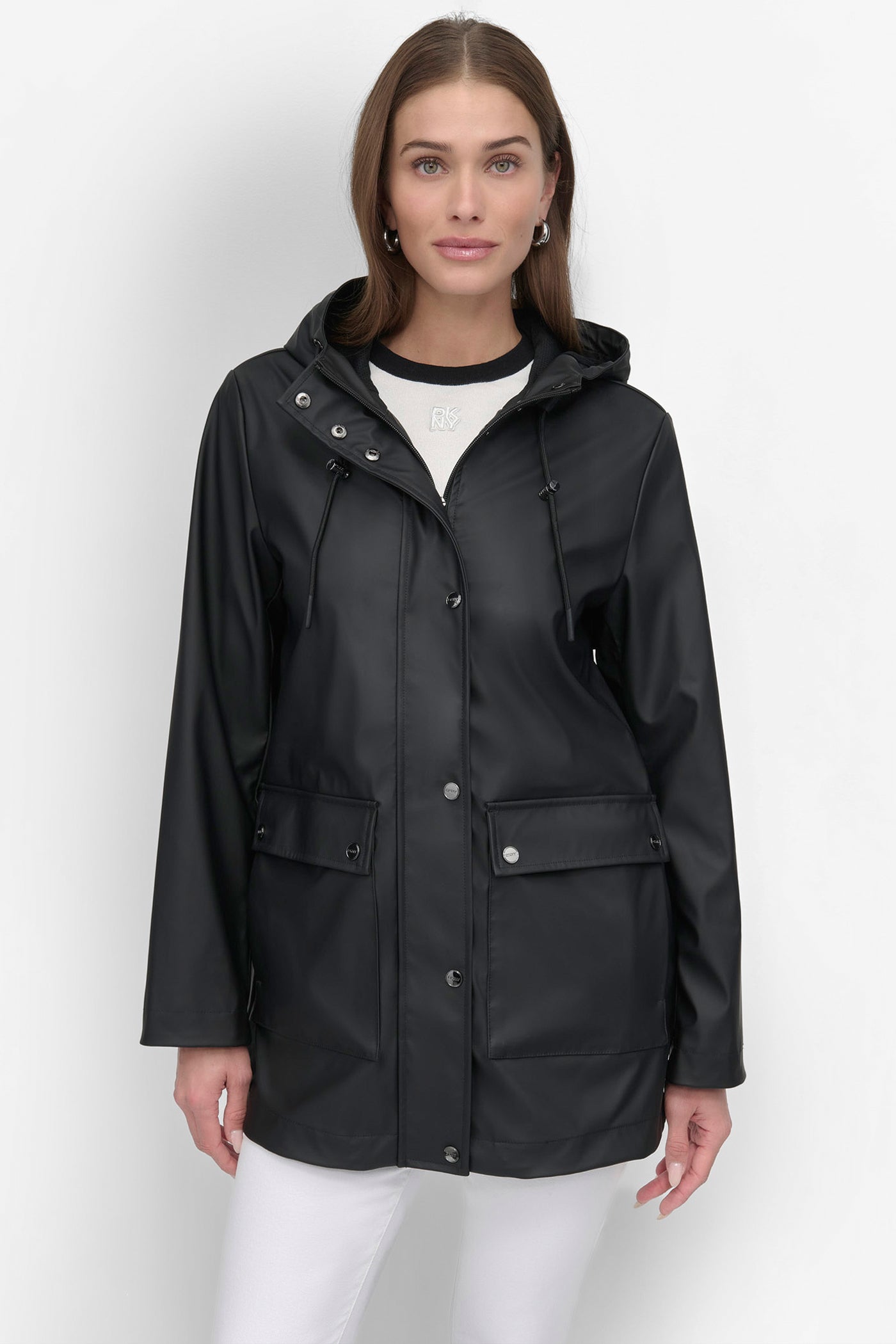 Button-Up Waterproof Raincoat for Men & Women