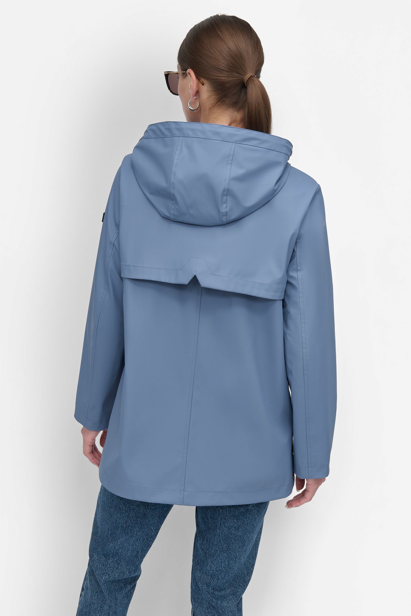 Button-Up Waterproof Raincoat for Men & Women