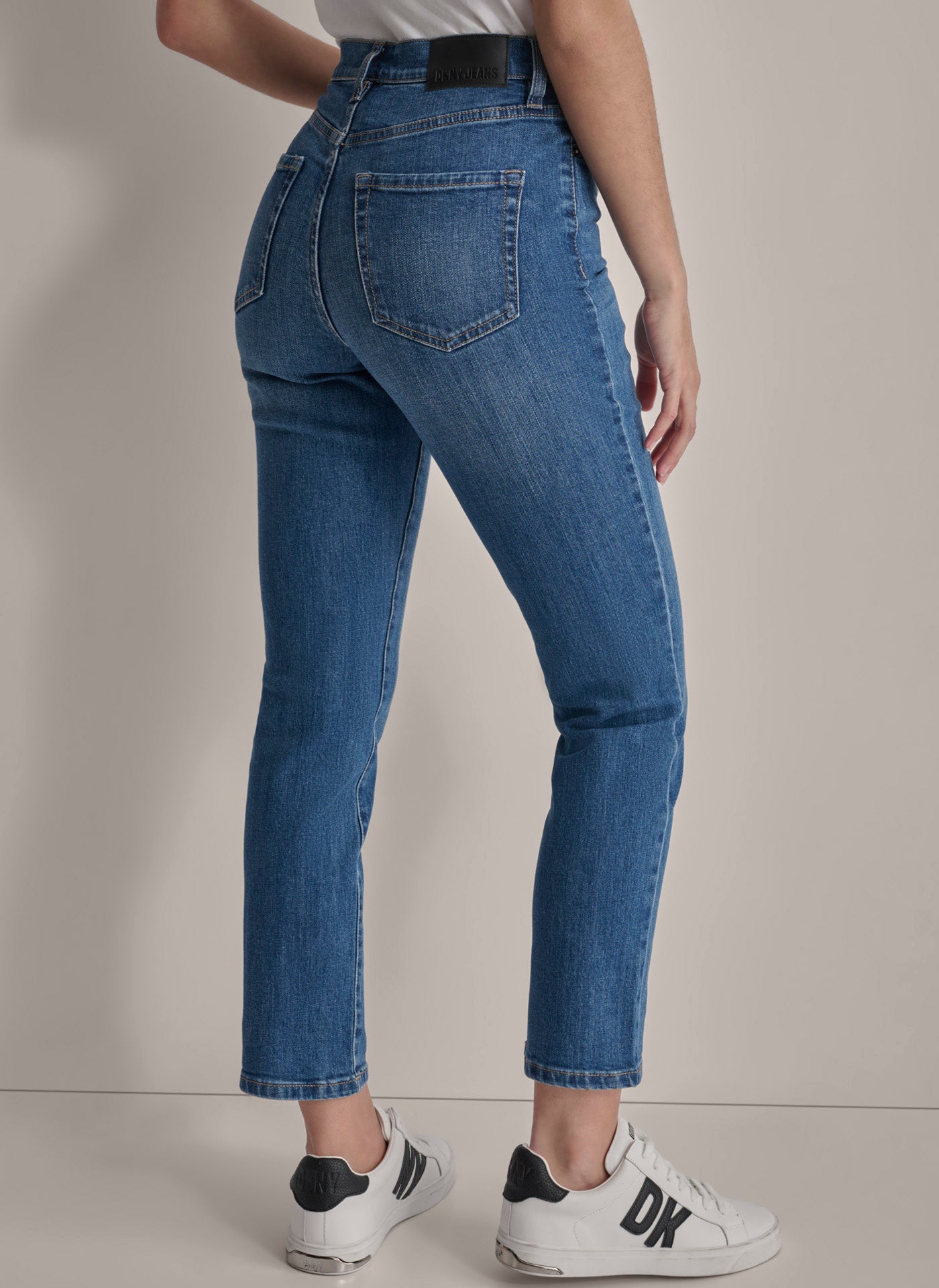 Slim Straight High Rise Jeans for Women