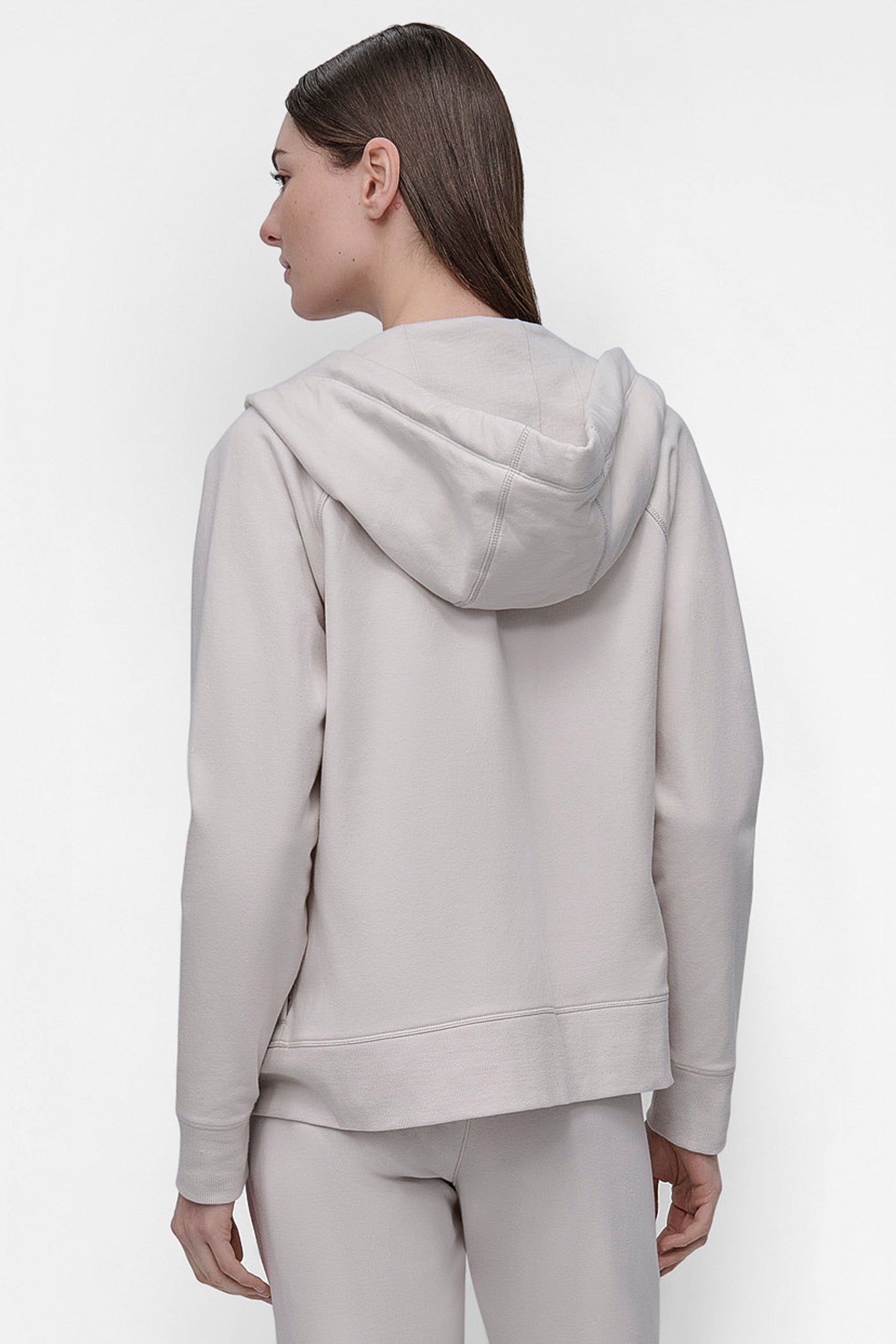 Logo Embroidered Drawstring Hoodie