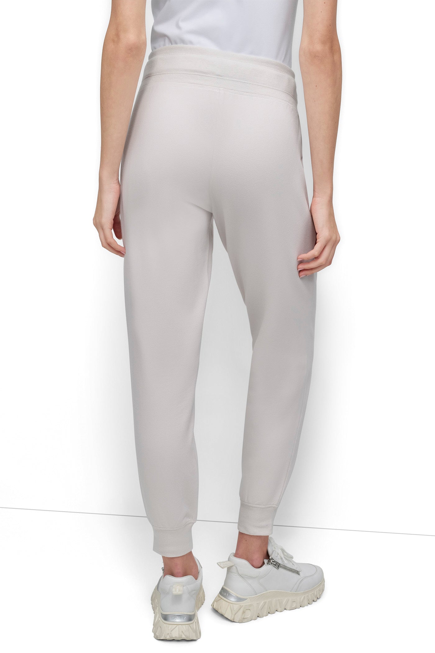 Logo Drawstring Joggers - High-Rise Casual Pants