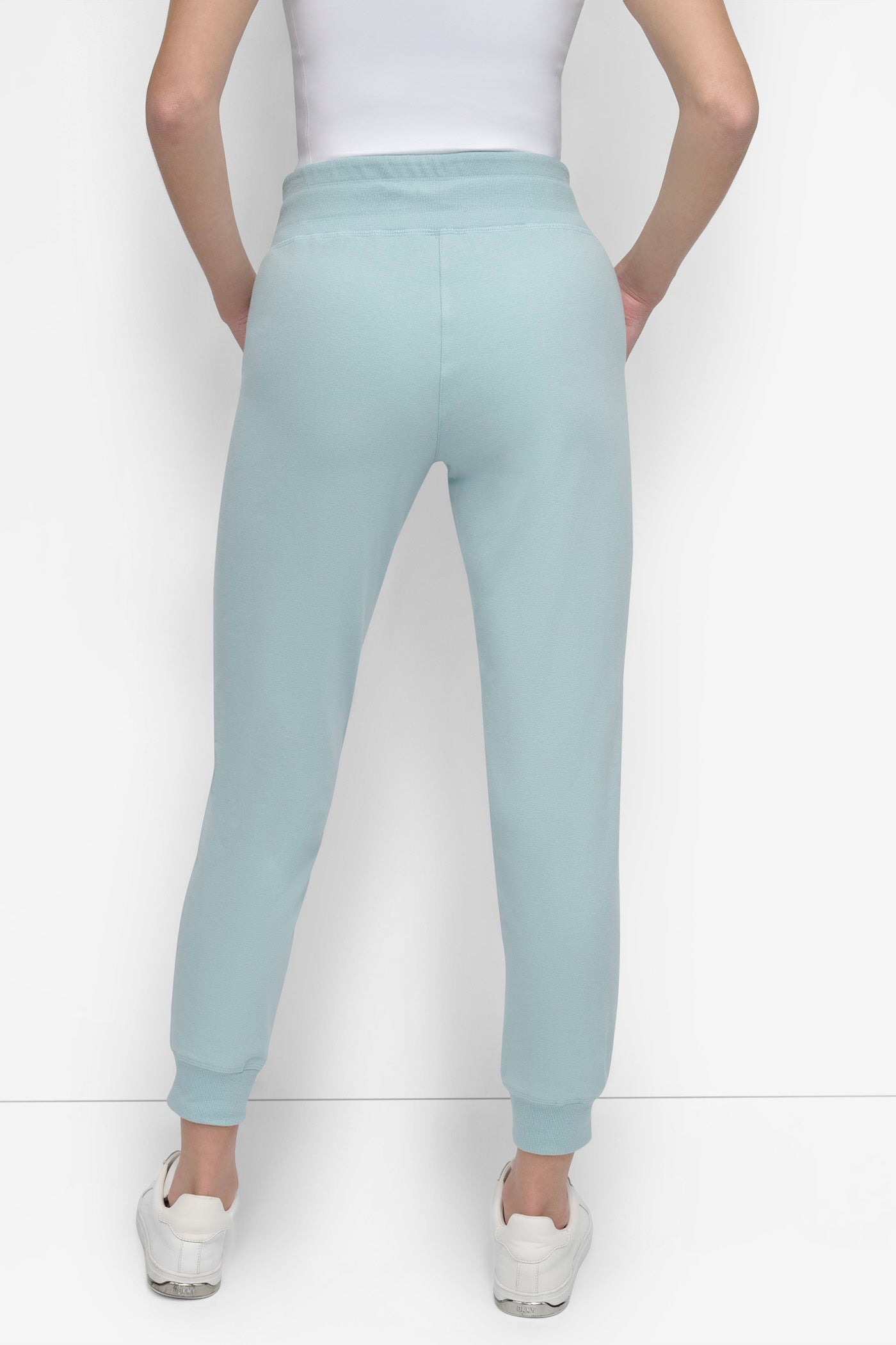 Logo Drawstring Joggers - High-Rise Casual Pants