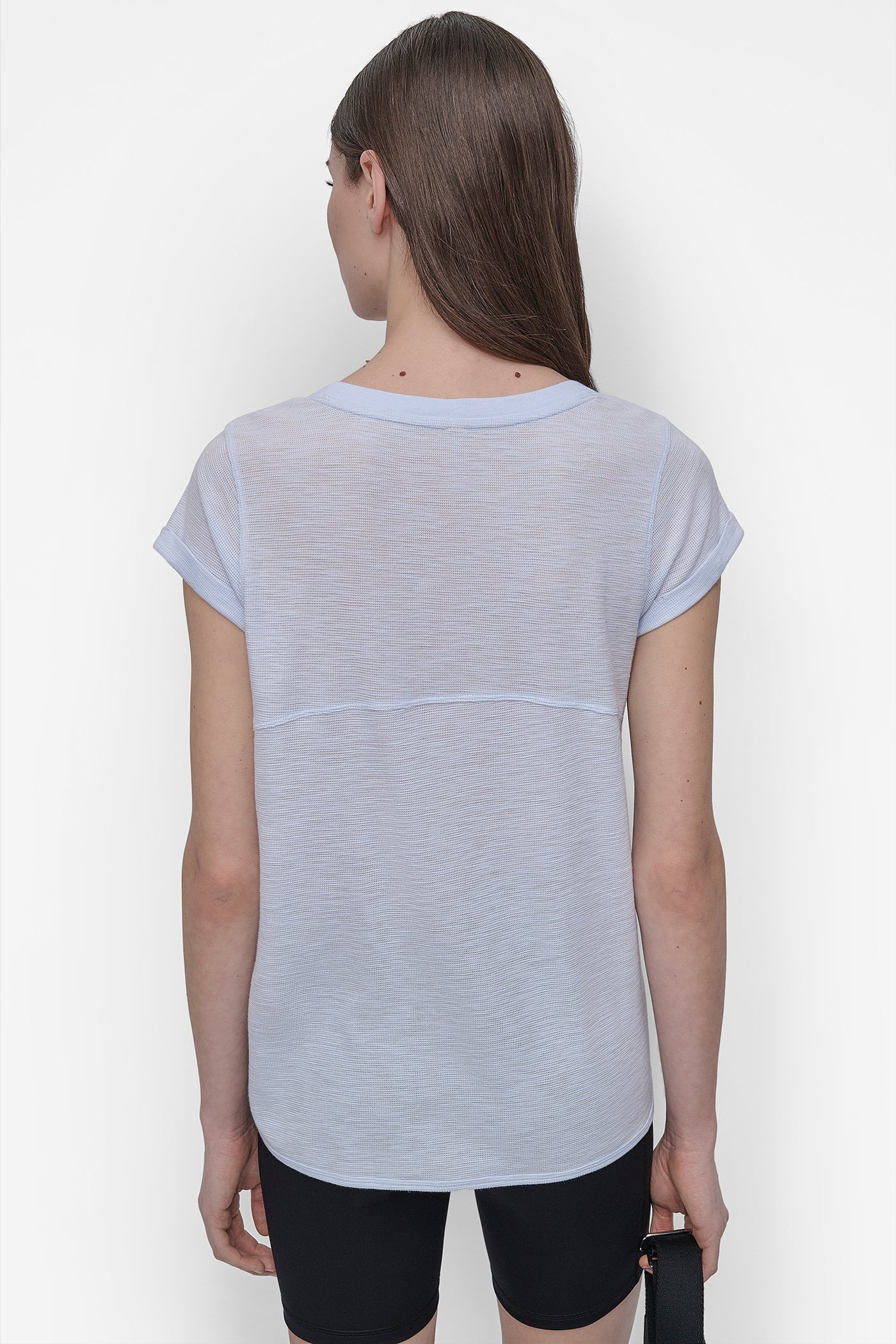 Men's Slub Waffle-Knit T-Shirt