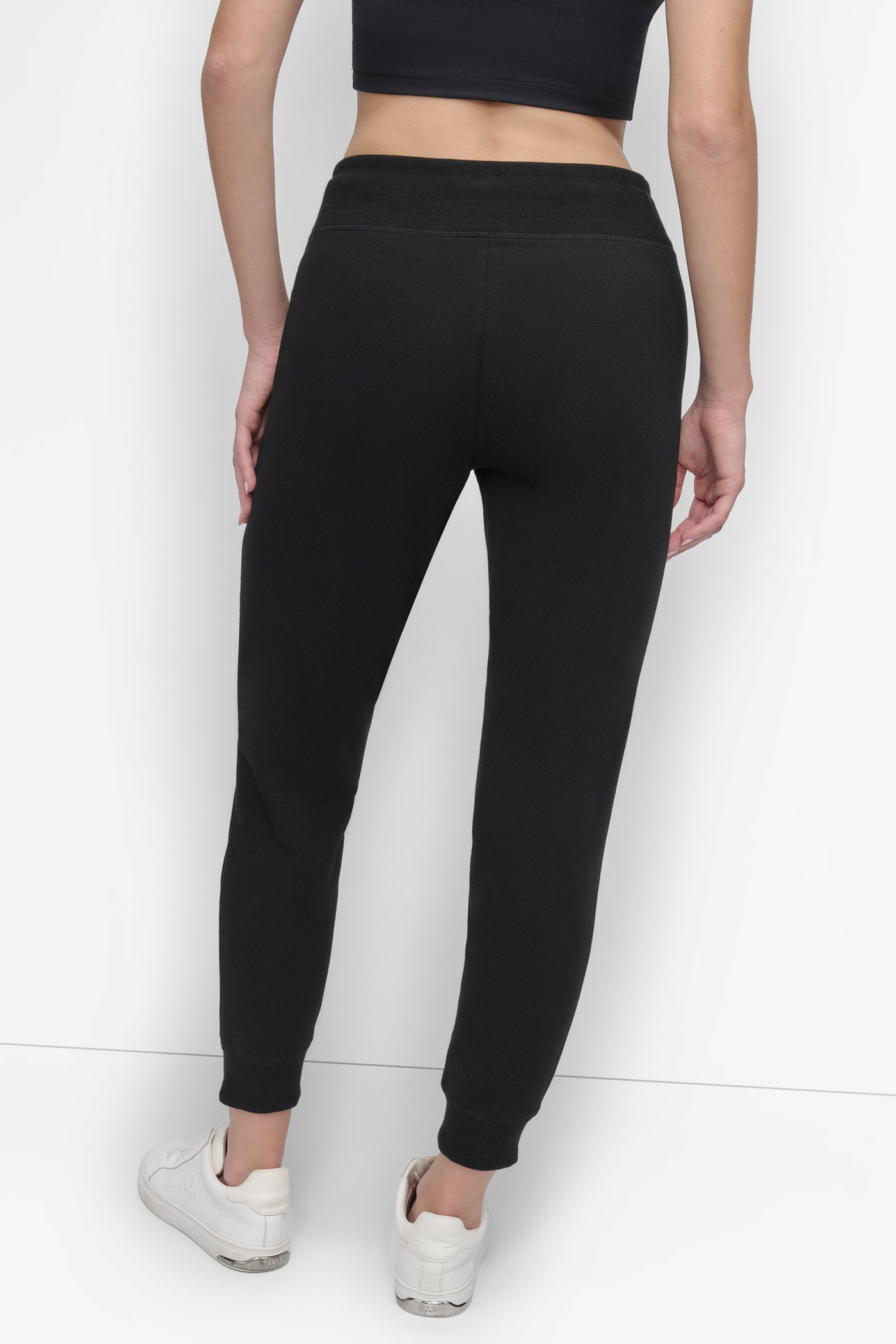 Logo Drawstring Joggers - High-Rise Casual Pants