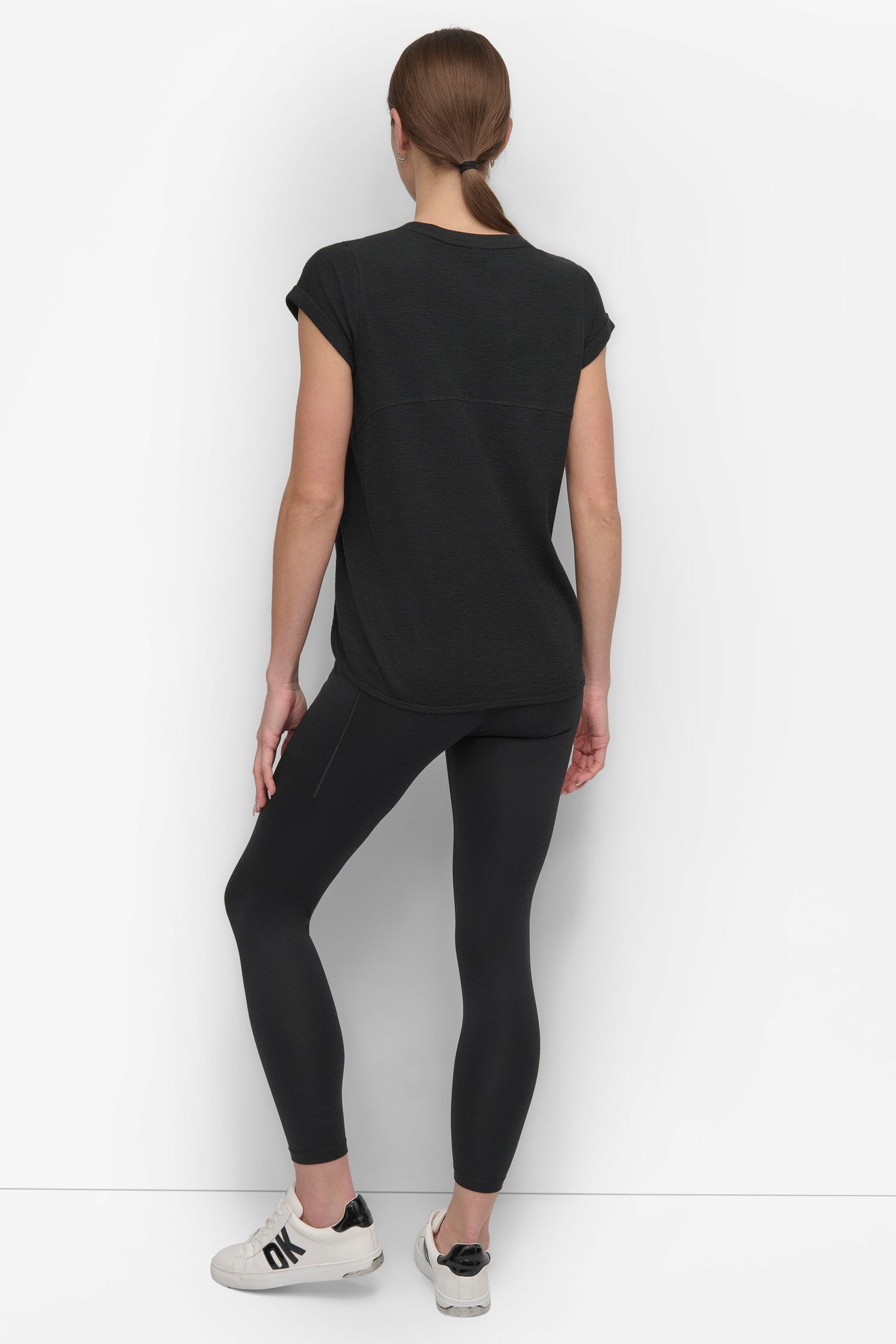 Men's Slub Waffle-Knit T-Shirt