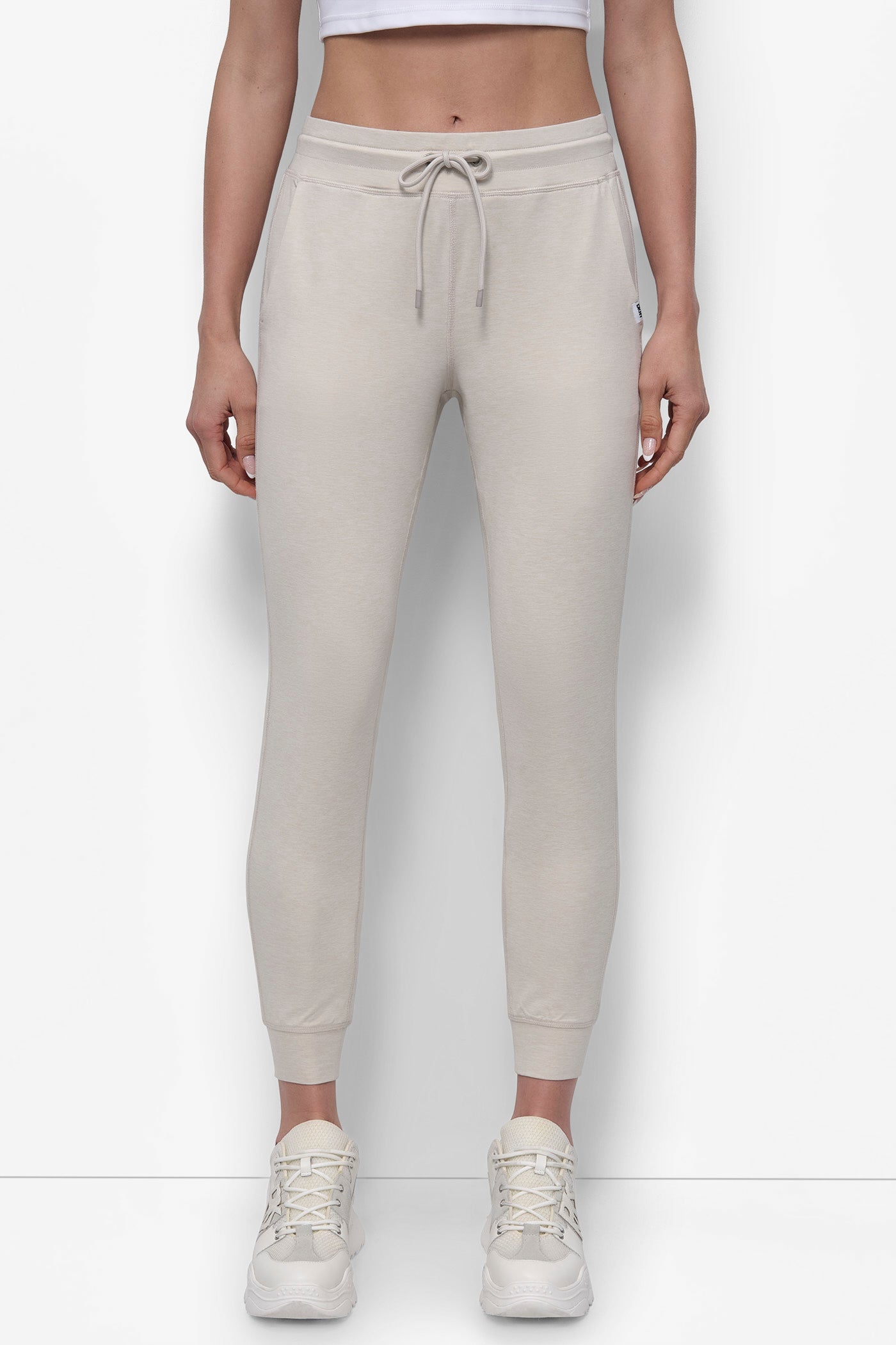 Women's Slim Cropped Joggers - High Rise Fit