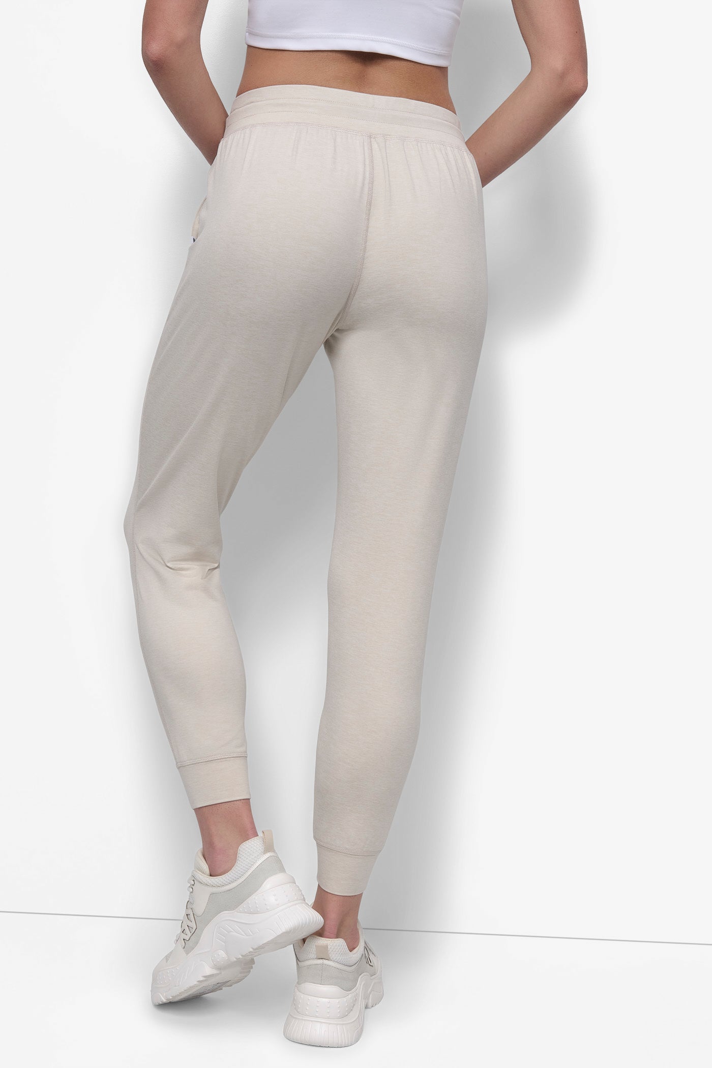 Women's Slim Cropped Joggers - High Rise Fit