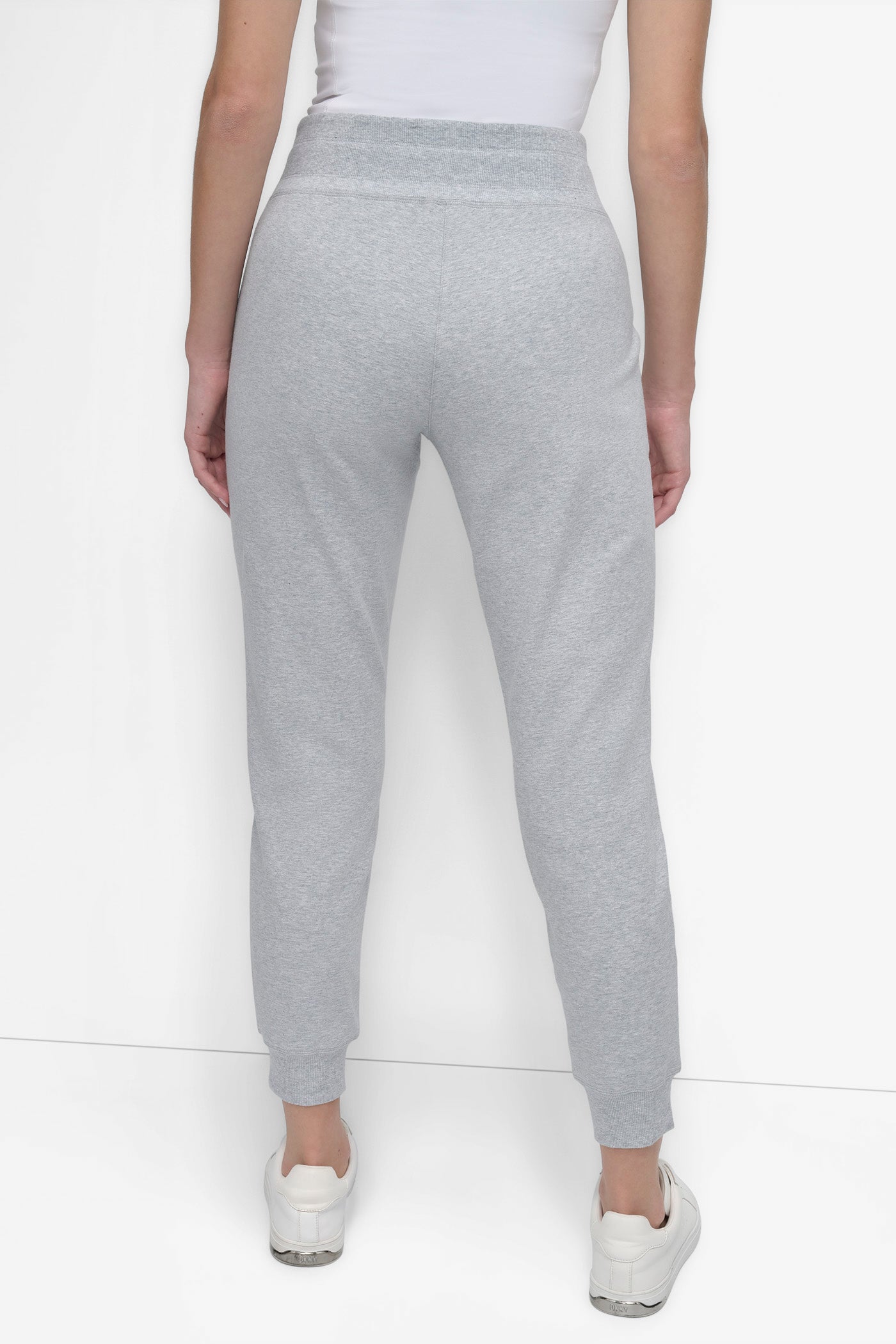 Logo Drawstring Joggers - High-Rise Casual Pants