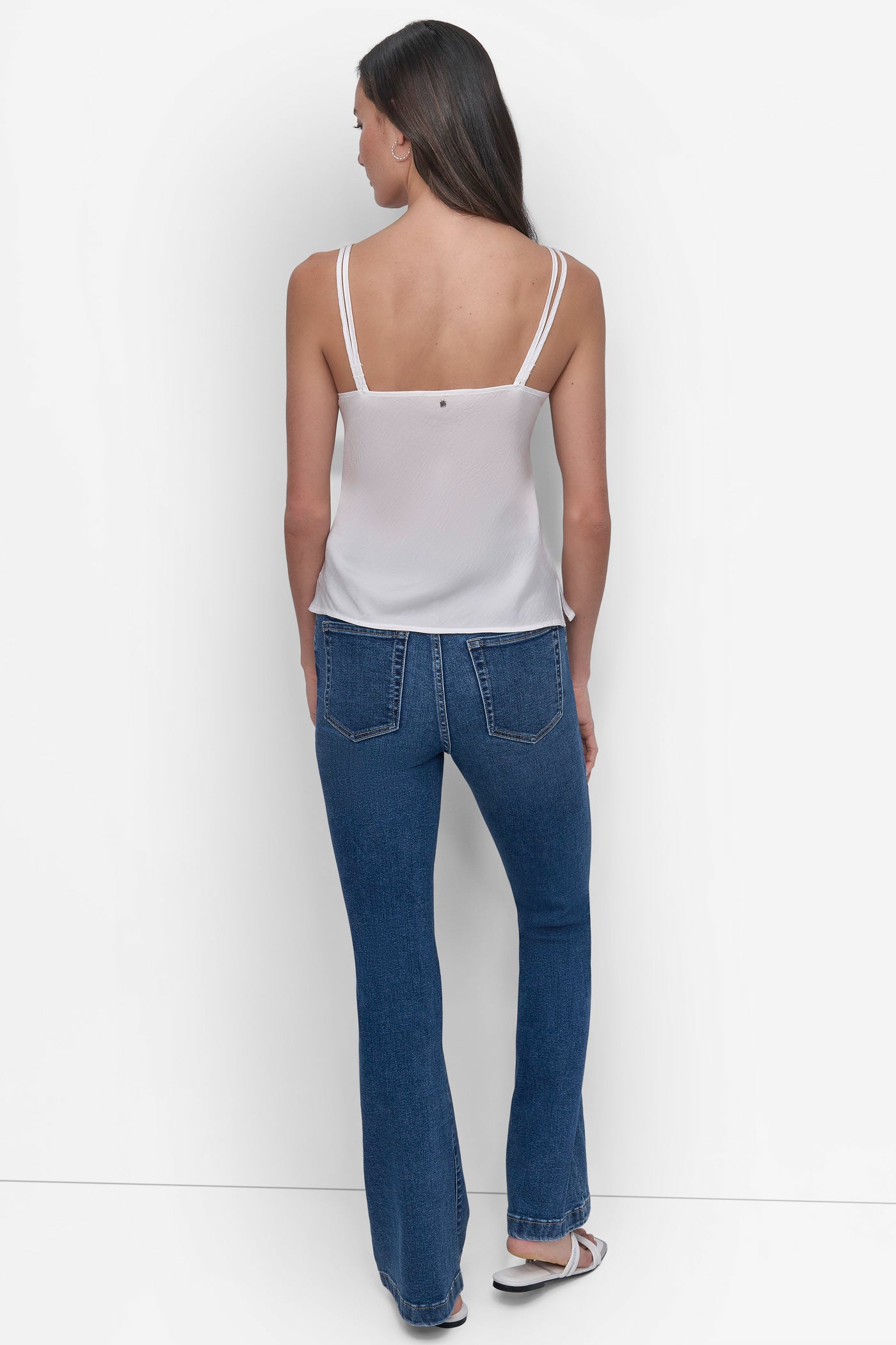 Adjustable Strap V-Neck Cami Top