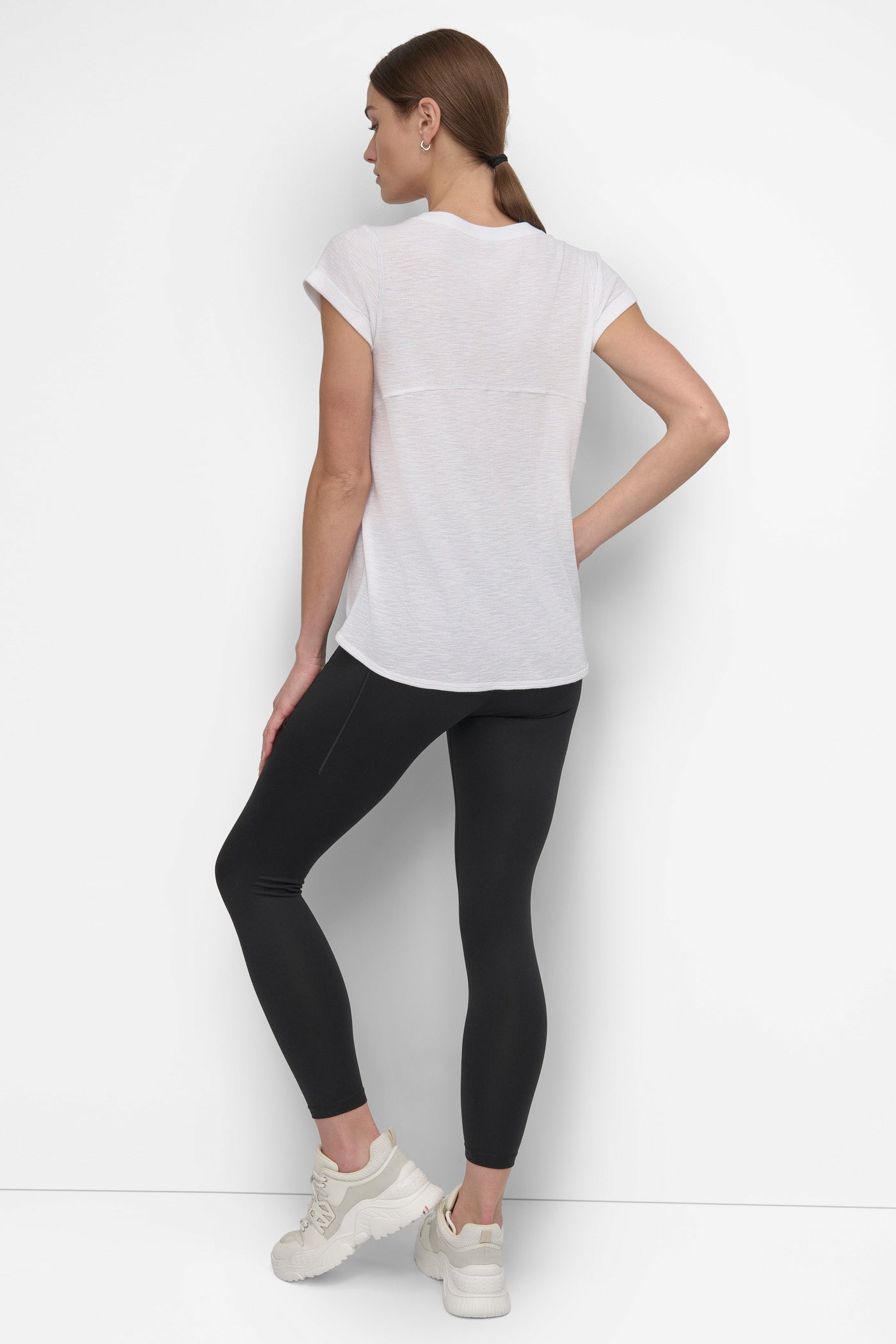 Men's Slub Waffle-Knit T-Shirt