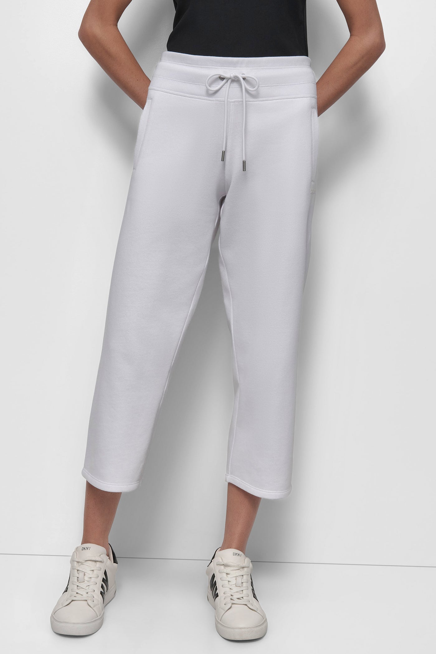 Women's Cropped High-Rise Sweatpants
