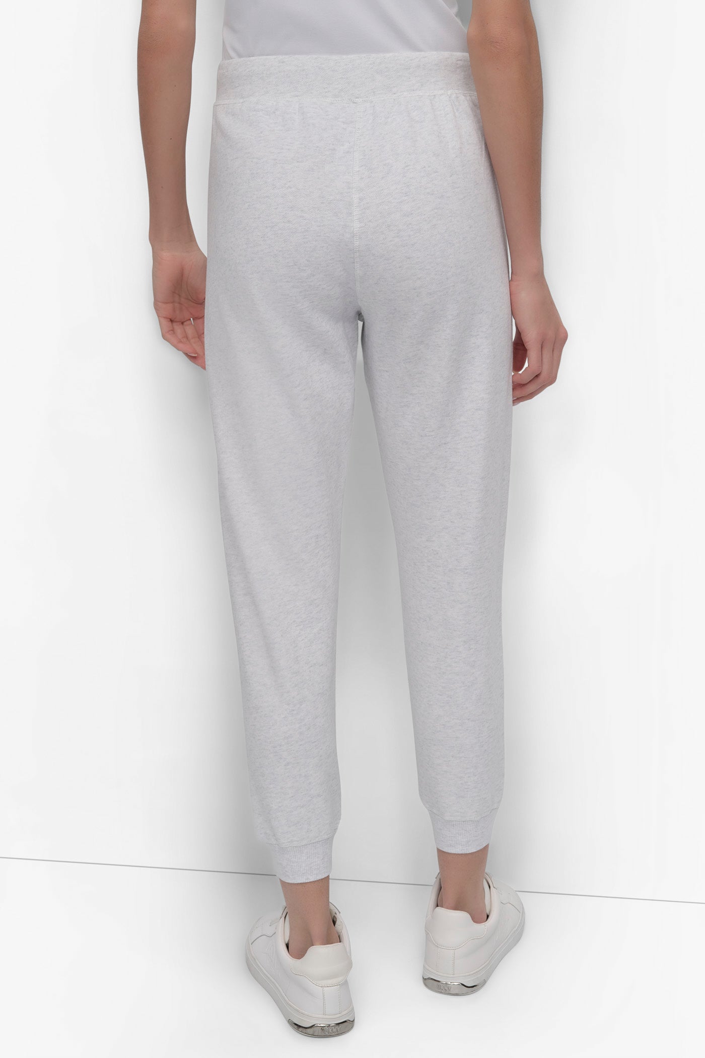 Embroidered High-Rise Tapered Joggers