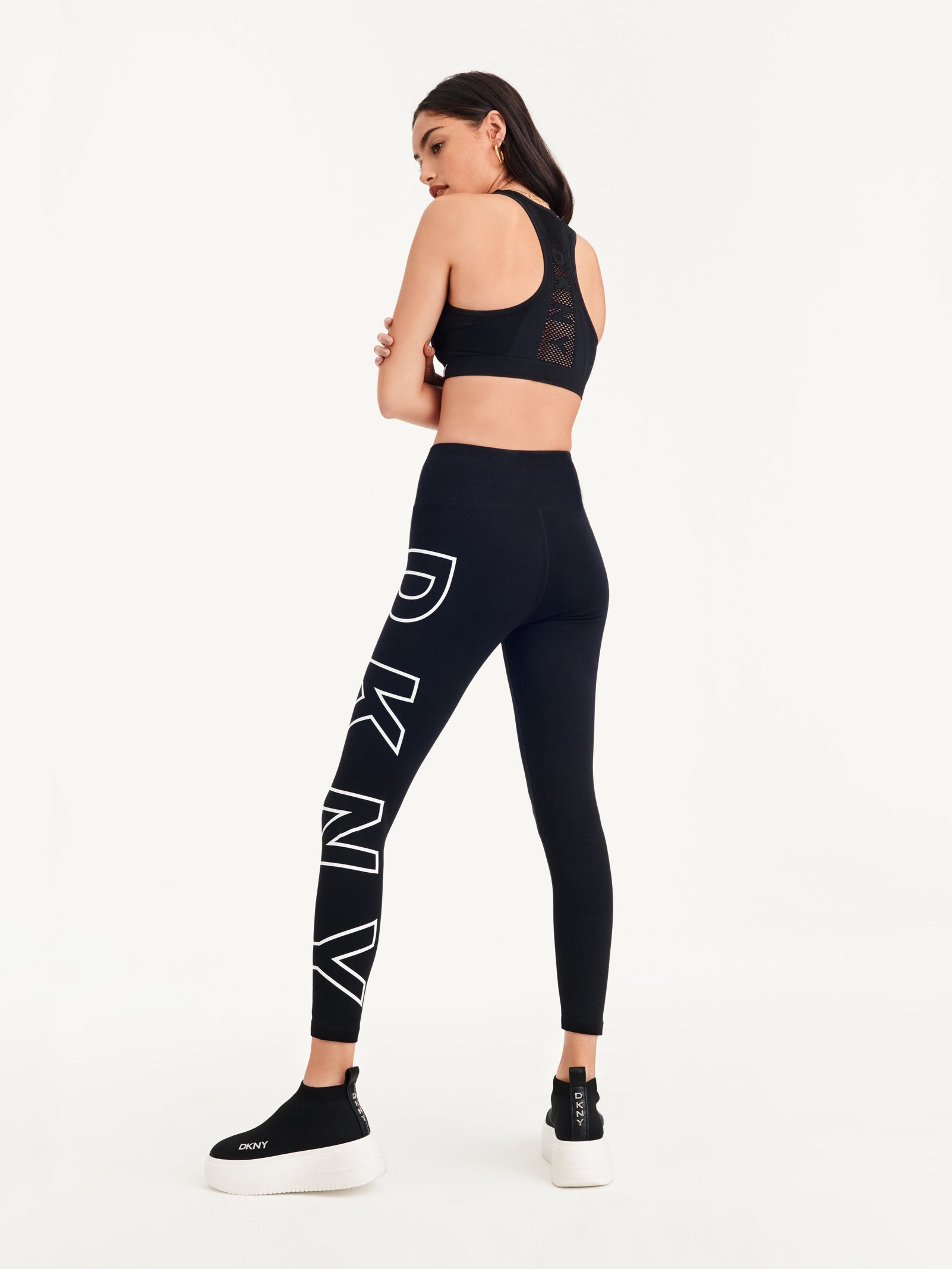 Stylish Logo Leggings for Workouts