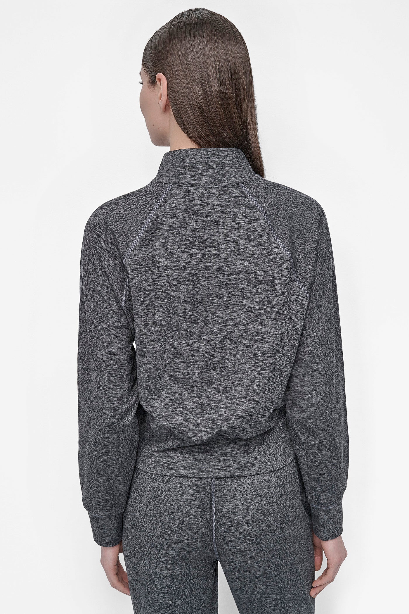 Spacedye Raglan Pullover - Half Zip Sweatshirt