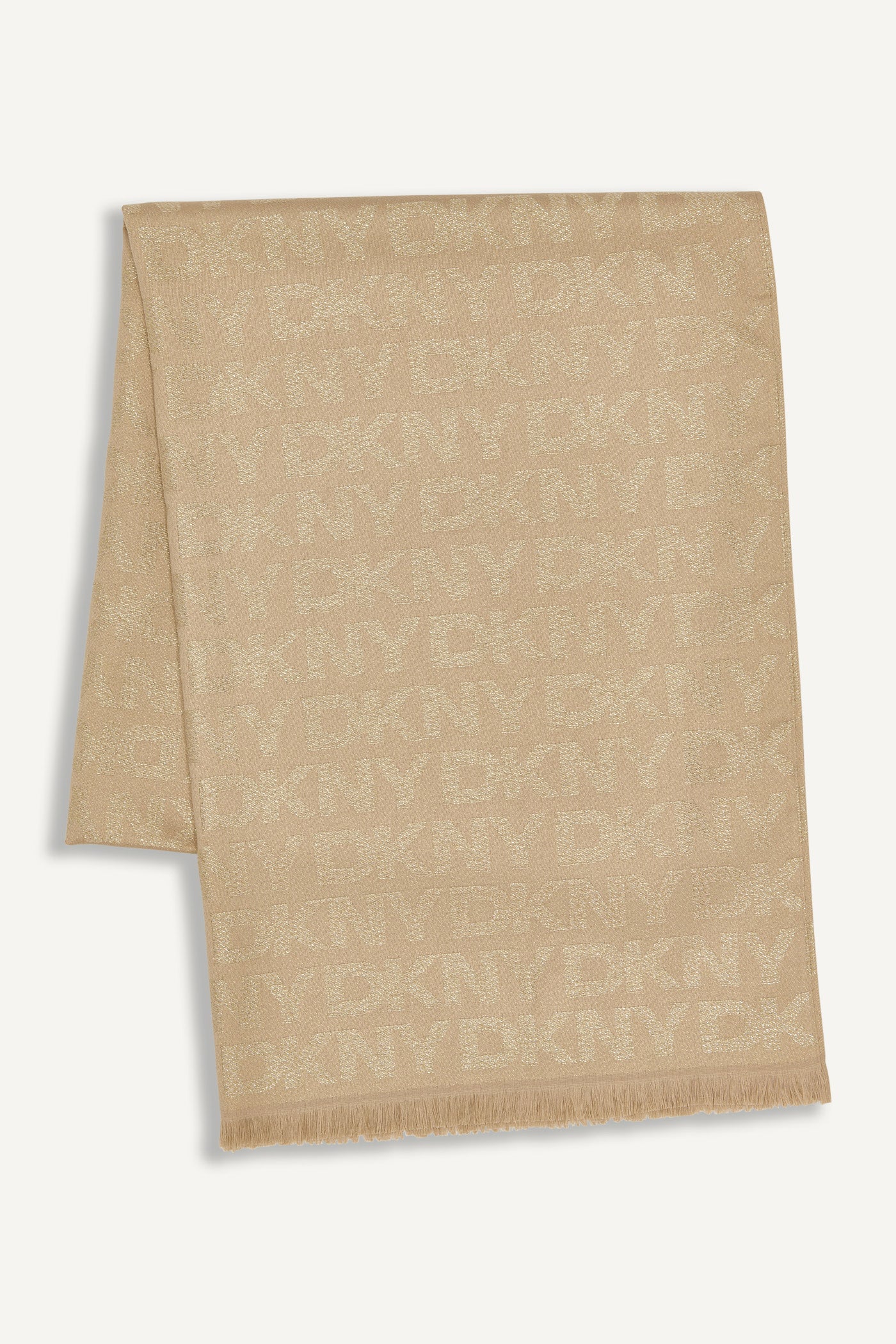 DKNY Metal-Tone Pashmina Scarf