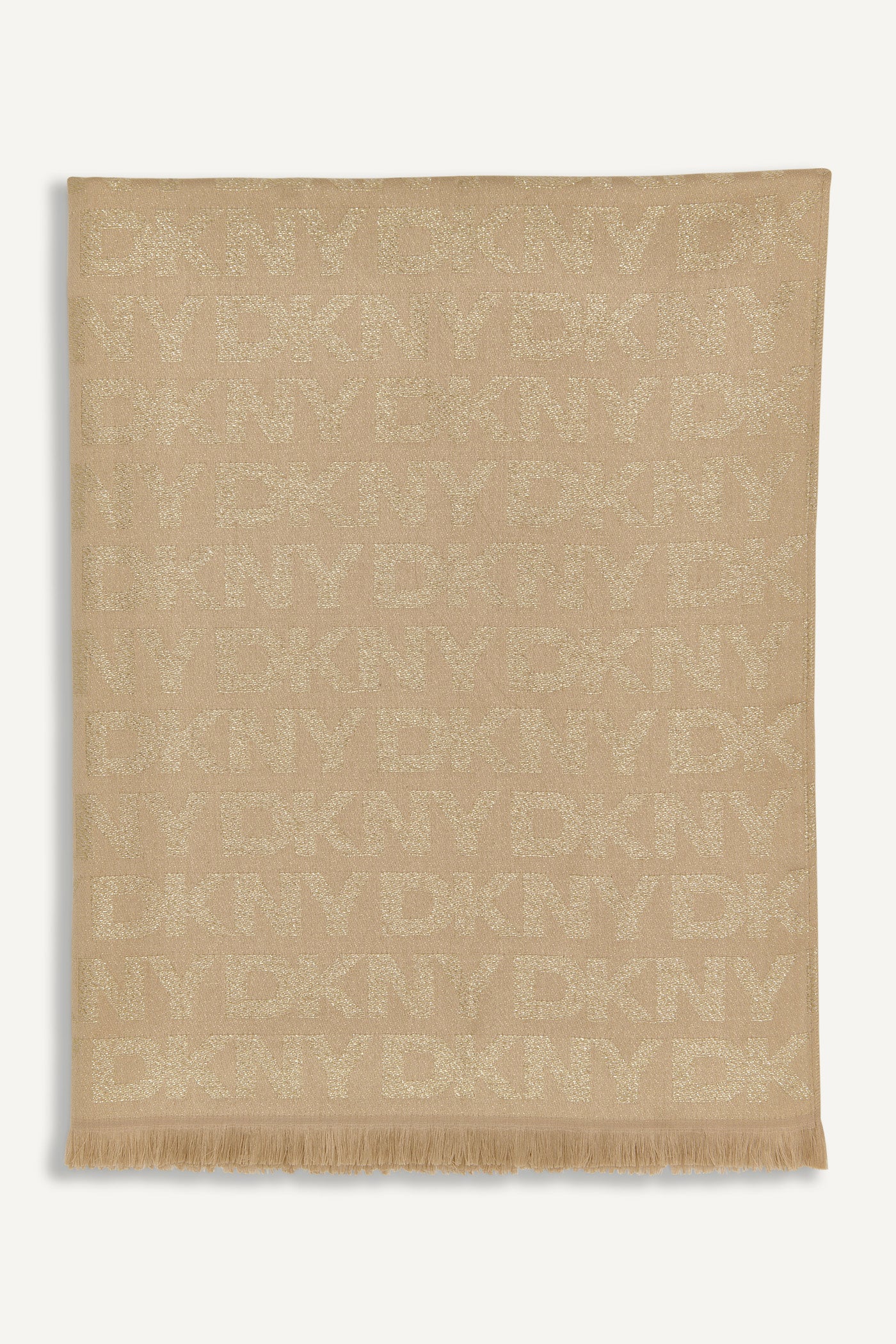 DKNY Metal-Tone Pashmina Scarf