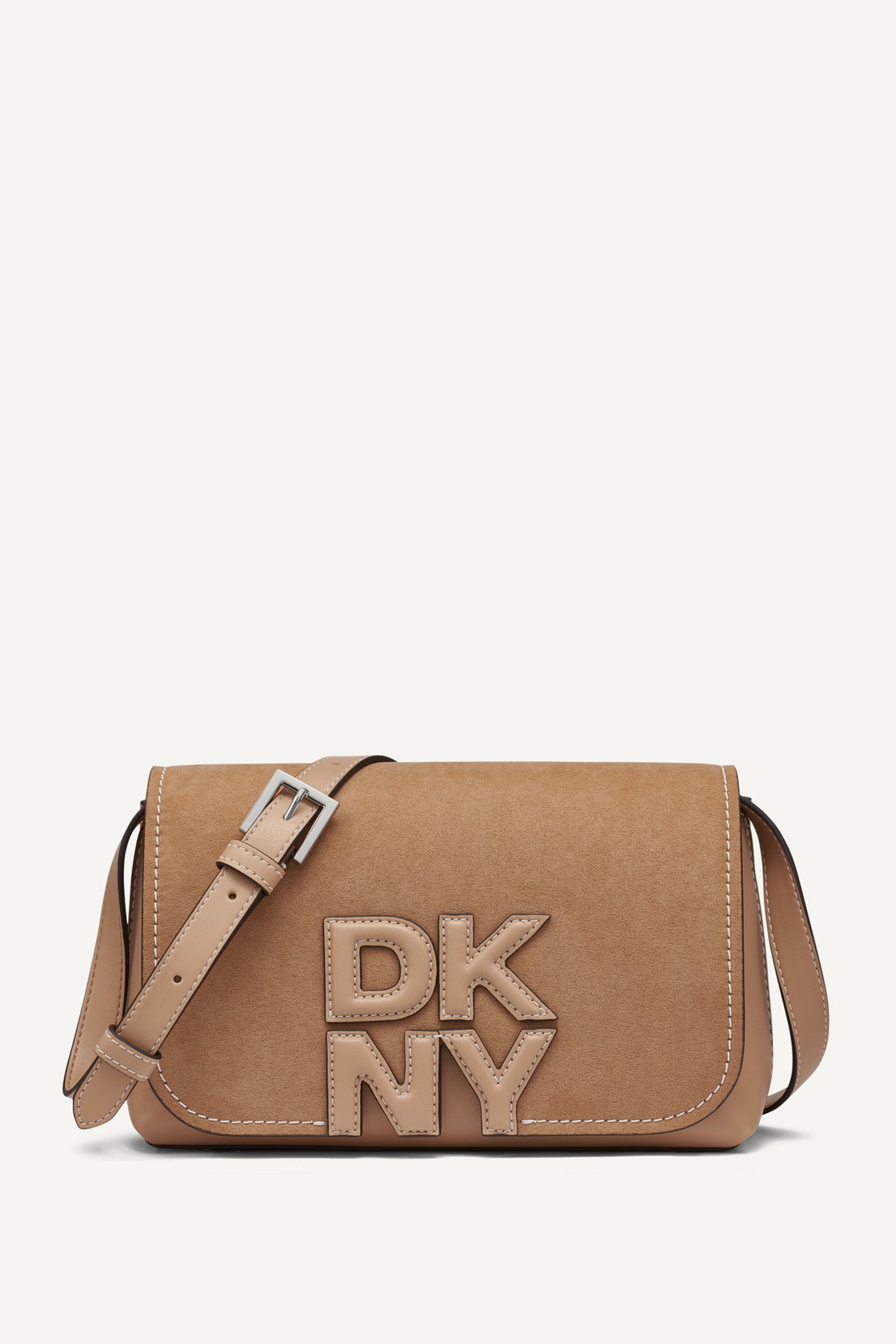 Nicole Logo Crossbody Bag - Stylish Paneled Design