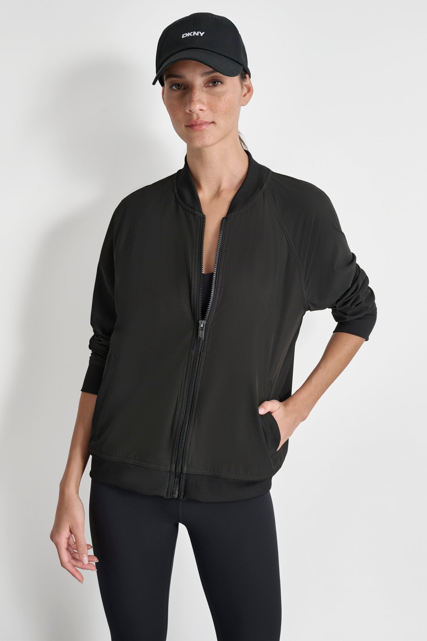 Men's Zip-Up Bomber Jacket