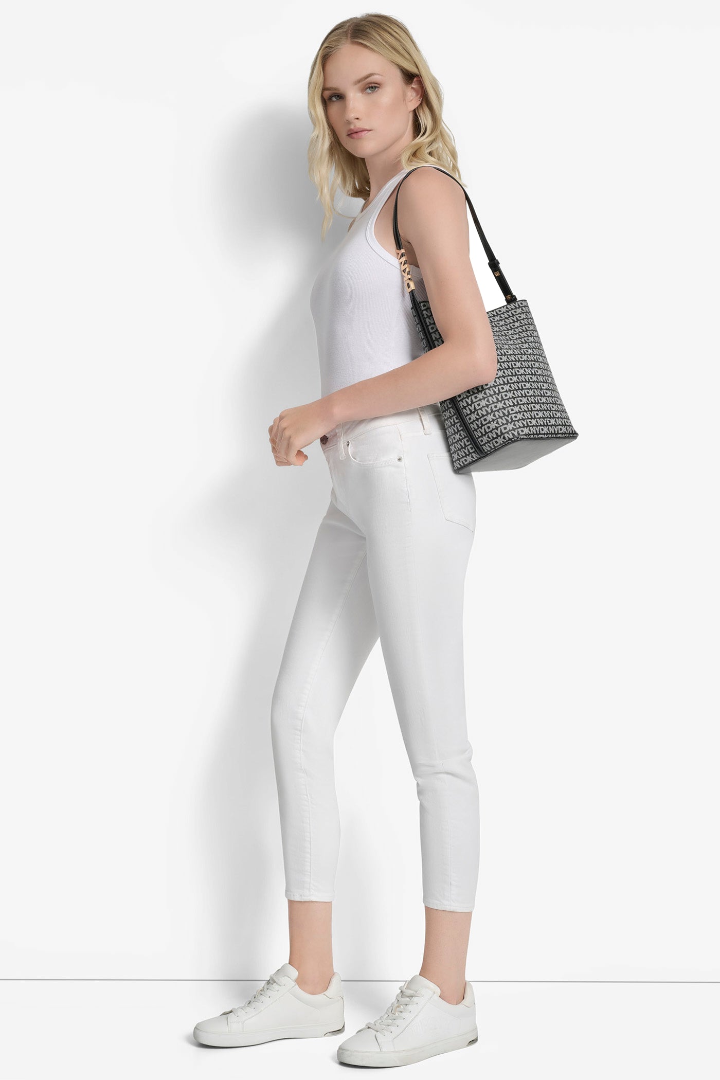 Avril Logo Bucket Bag - Stylish & Compact
