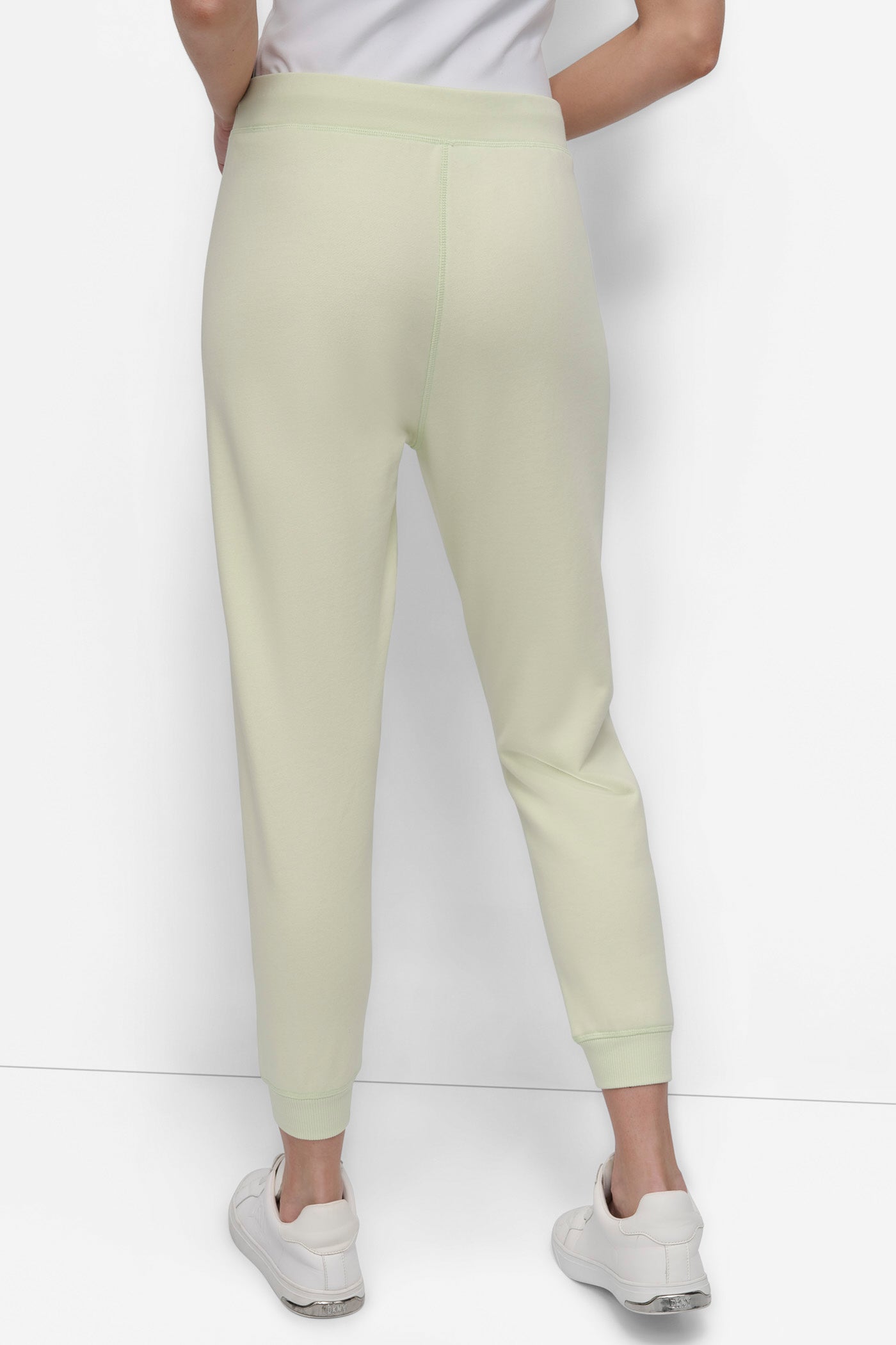 Embroidered High-Rise Tapered Joggers