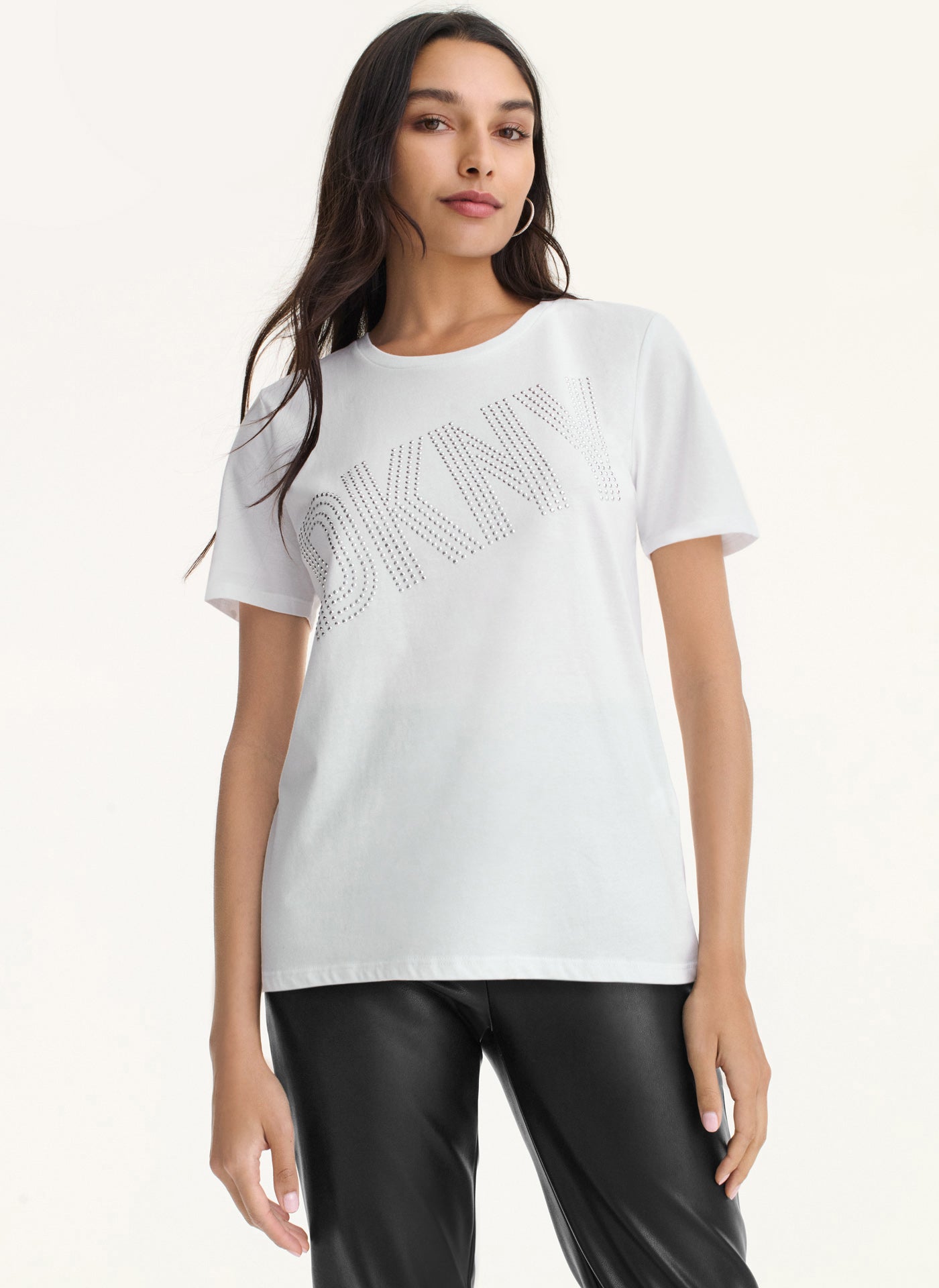Sparkling Rhinestone T-Shirt for Women