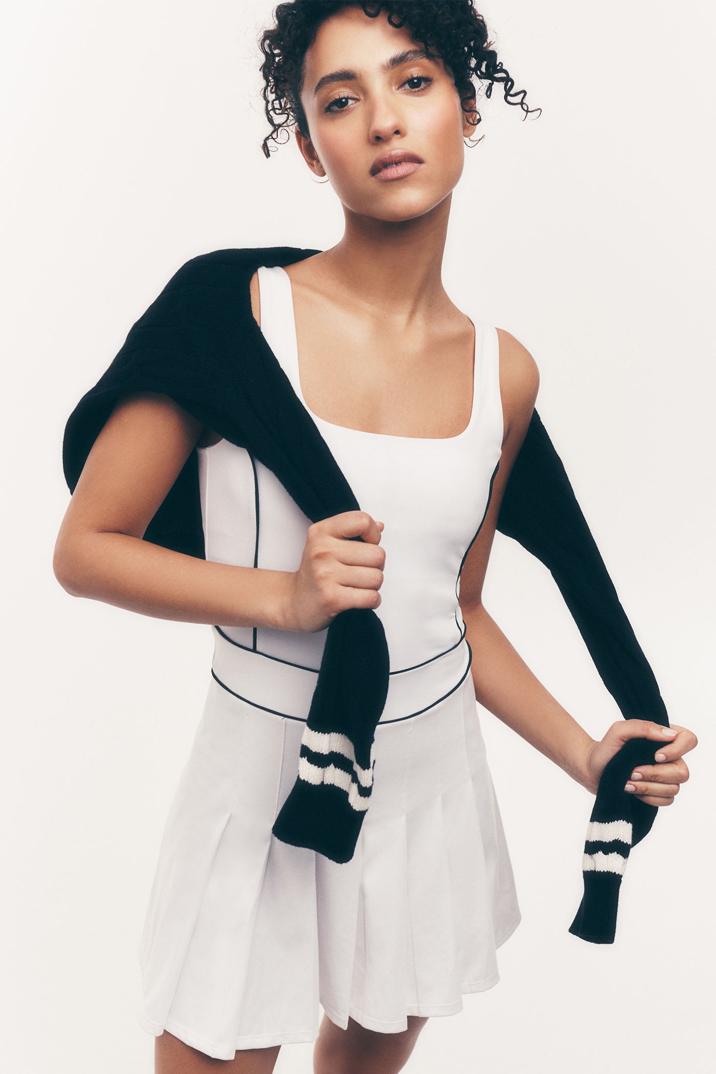 Active Dress with Built-In Bike Shorts & Support Bra